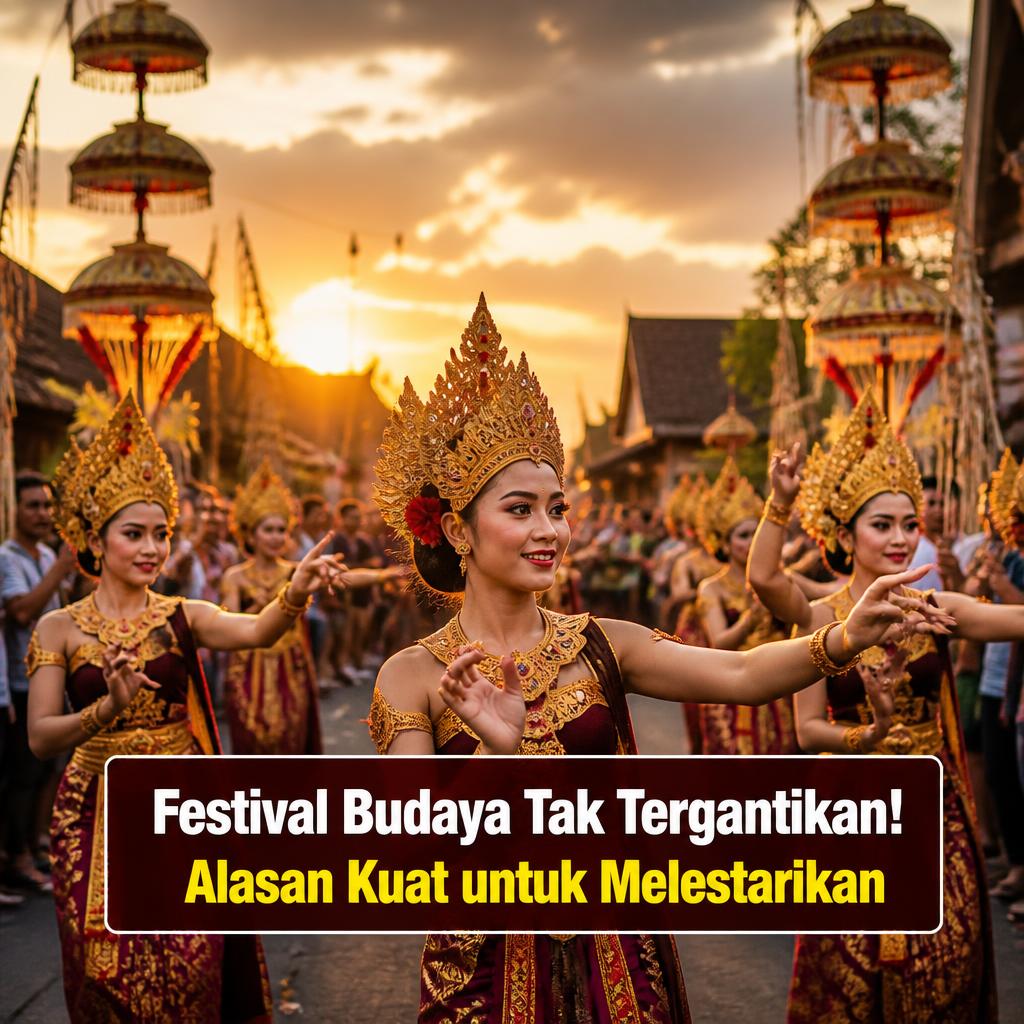 Festival Budaya Tak Tergantikan! Alasan Kuat untuk Melestarikan