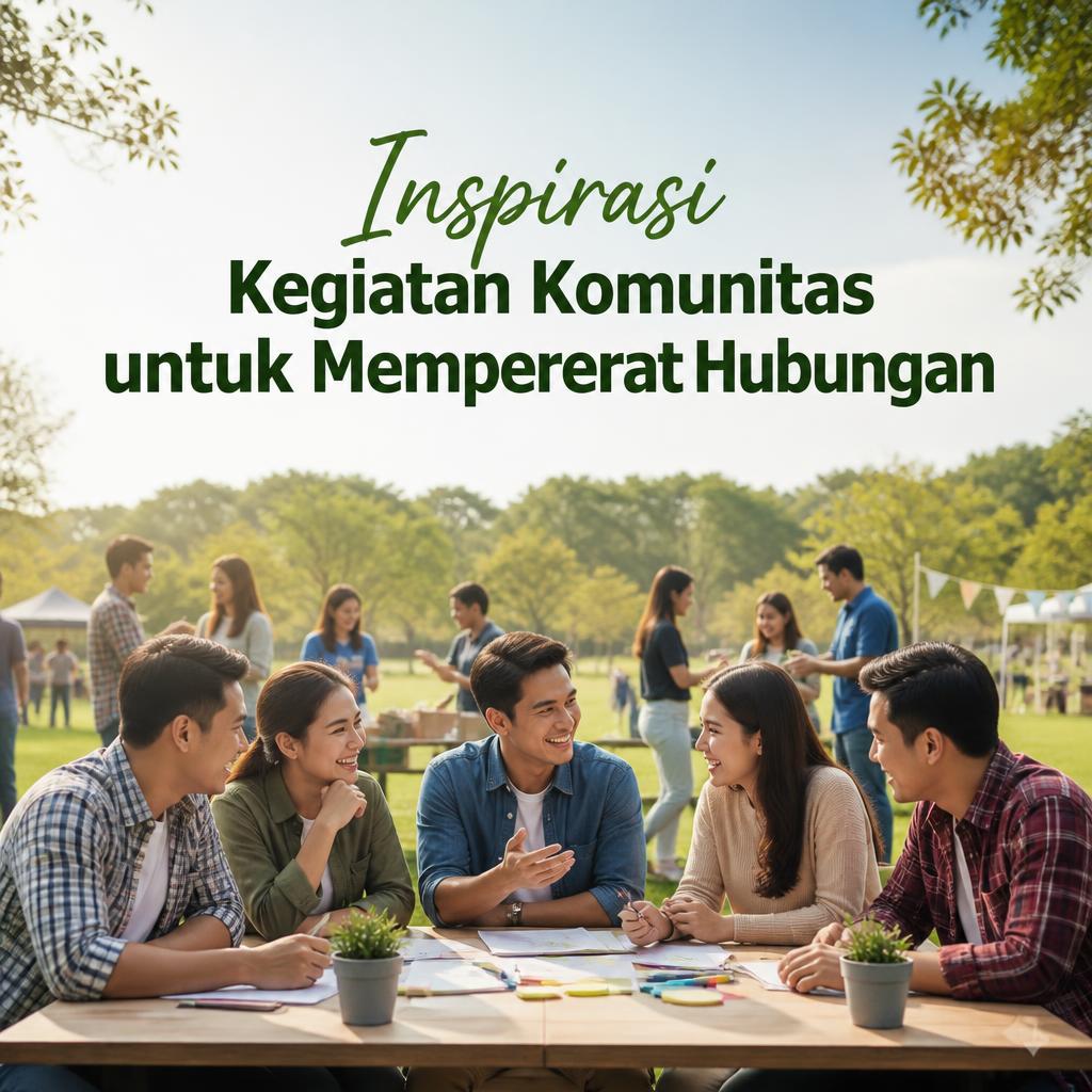 Inspirasi Kegiatan Komunitas untuk Mempererat Hubungan