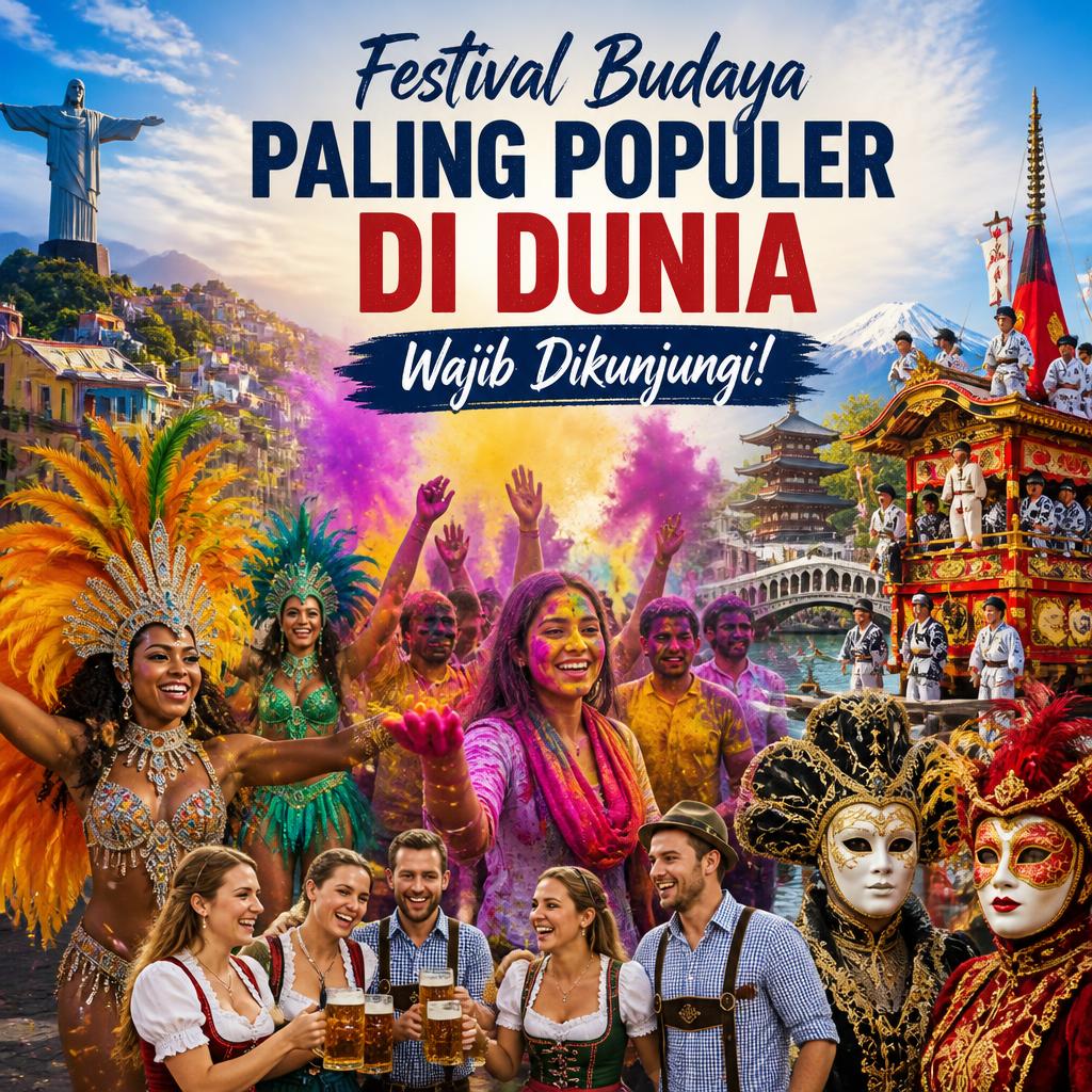 Festival Budaya Paling Populer di Dunia yang Wajib Dikunjungi