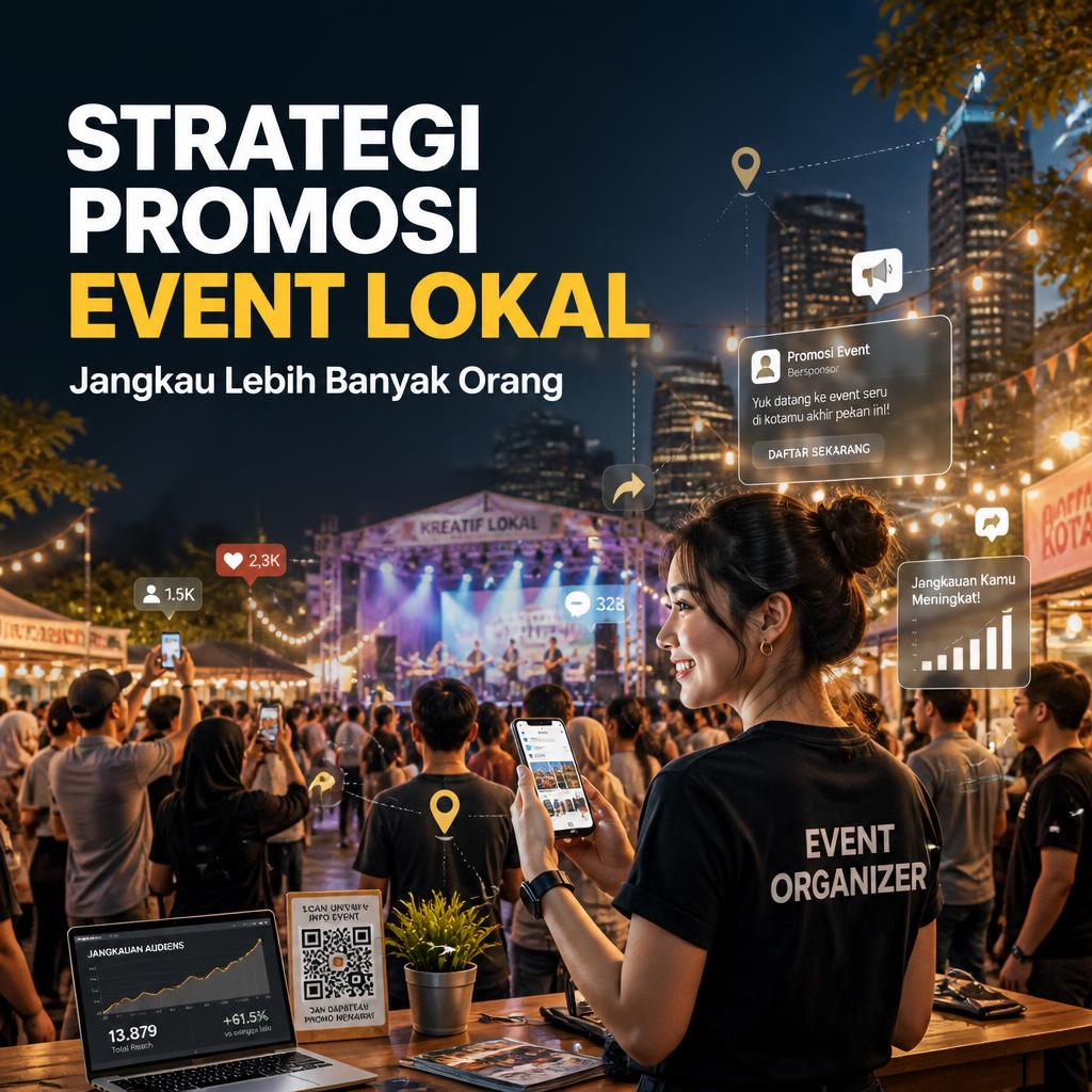 Strategi Promosi Event Lokal agar Menjangkau Lebih Banyak Orang