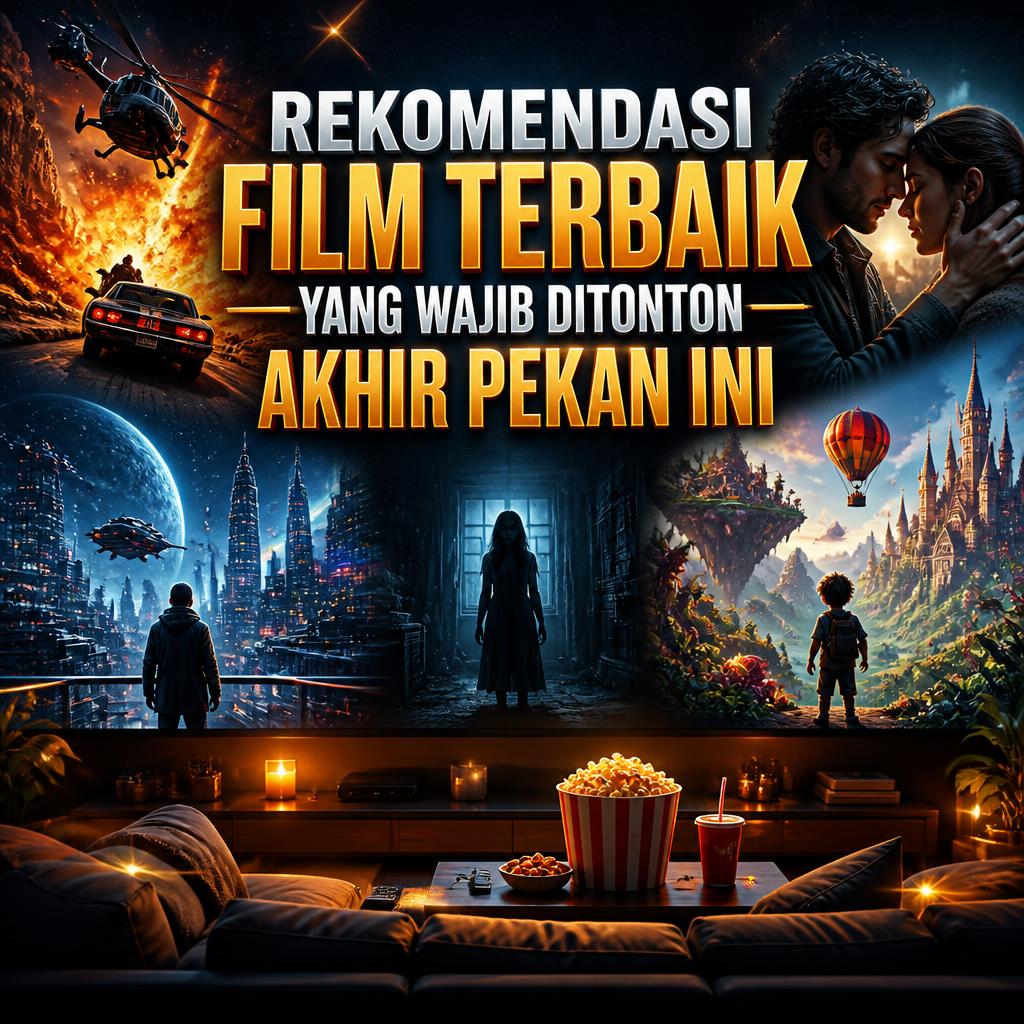 Rekomendasi Film Terbaik yang Wajib Ditonton Akhir Pekan Ini
